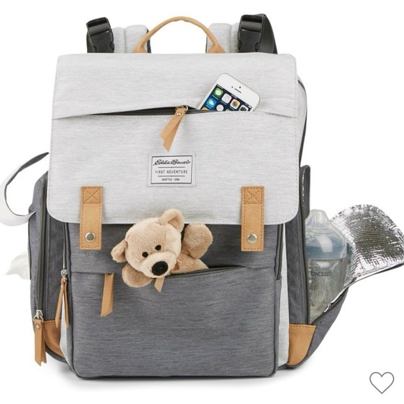 Eddie Bauer First Adventure Cascade Diaper Bag - Picture 2 of 8